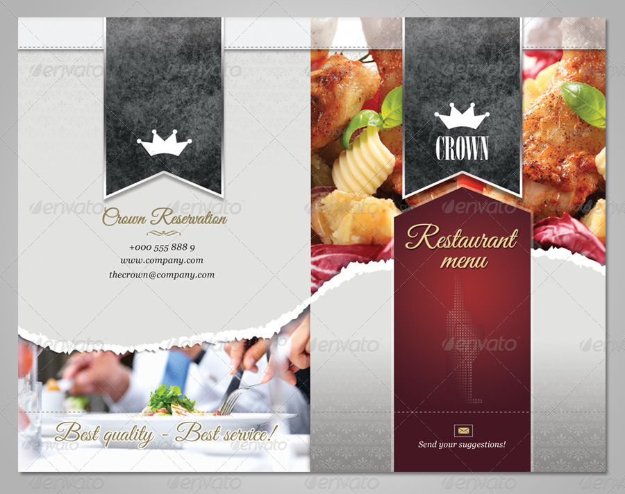 Delicious Restaurant Menu Template, Print Templates GraphicRiver